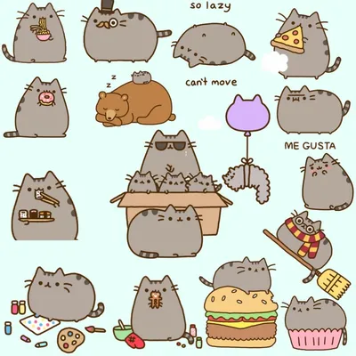 pusheen, cute and cat - image #7748373 on Favim.com