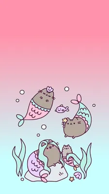 Pusheen Cute Cat Wallpaper для Android — Скачать