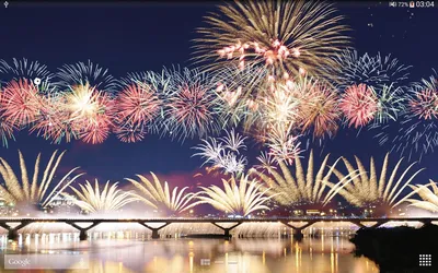 Скачать New Year Fireworks Live Wallpaper 1.3.1 для Android