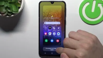 SAMSUNG Galaxy A40 | Настройки оформления - Как поменять обои на SAMSUNG  Galaxy A40 - YouTube