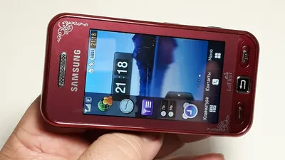 Samsung GT S5230 Star Wine. . Ретро телефон из Германии. Telefon aus  Deutschland - YouTube