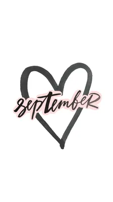 Downloads: September Wallpaper - Simple + Beyond в 2023 г | Надписи, Шрифты  кистью, Цитаты