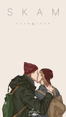 Обои на телефон \"Isak and Even\"❤ | Skam♡ Amino