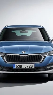 Photos Skoda Octavia Scout, 2020 Blue Front Metallic 1080x1920