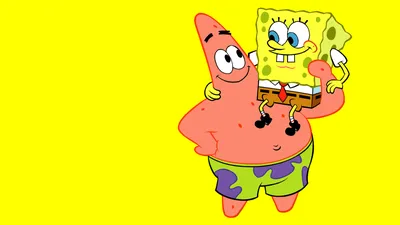 Скачать обои Губка Боб, Патрик, Sponge Bob, раздел фильмы в разрешении  1920x1080