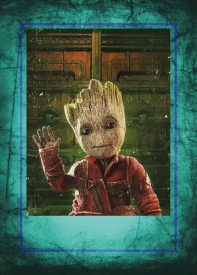 Картинка Стражи Галактики. Часть 2 Инопланетяне Baby Groot 1377x1920