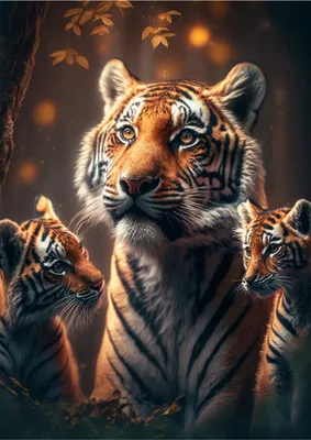 Тигры, тигрицы и тигрята - фото и обои, tigers wallpapers