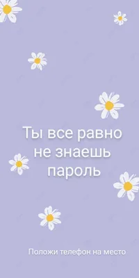 Ты не знаешь пароль обои на телефон [22+ изображений]