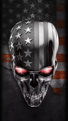 American Flag Skull Wallpapers - Wallpaper Cave