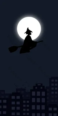 Mobile Phones Wallpaper Halloween Cartoon Phone Dark Blue | PSD Free  Download - Pikbest