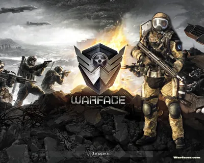 Экипированный солдат warface на фоне снежного леса - обои на телефон