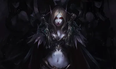 Live wallpaper The Lich King from the Warcraft game / download to desktop