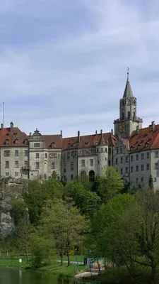 Обои для рабочего стола Германия Sigmaringen Castle замок 1080x1920