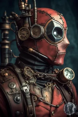 Герои MARVEL - steampunk | Пикабу