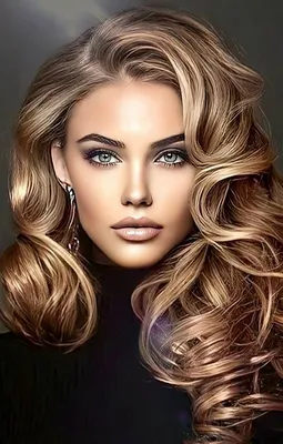 Скачать обои \"Девушки\" на телефон высоком качестве ... | Beautiful hair,  Blonde beauty, Brunette beauty