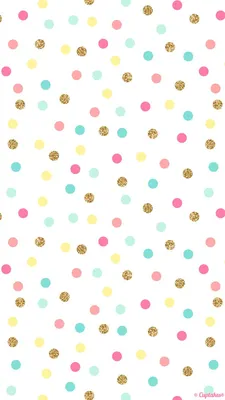 So cute! | Polka dots wallpaper, Dots wallpaper, Cuptakes wallpapers