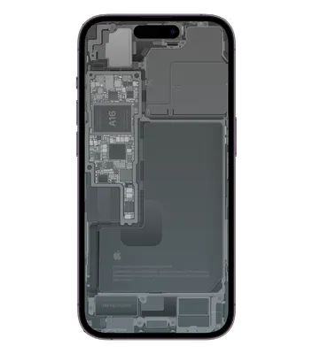 Скачайте топовые обои с внутренностями iPhone 14 — Wylsacom