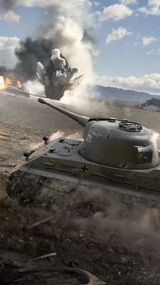 World of Tanks Blitz - Атмосферные зимние обои в честь обновления 4,5! |  Facebook