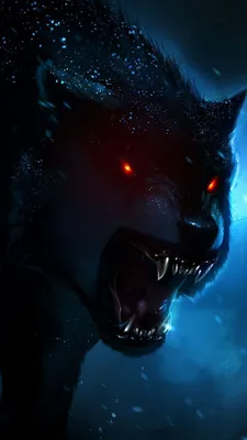 Открытка из приложения Кефир: https://kefirapp.com/c/2503815 | Wolf  wallpaper, Angry wolf, Wolf artwork