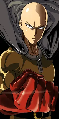 One-Punch Man, Saitama, vertical, HD phone wallpaper | Peakpx