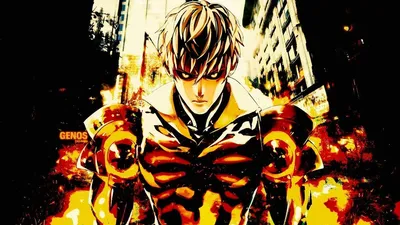 Скачать обои и картинки герой, супер человек, one punch man, ванпанчмен,  человек одного удара, сайтама, лысый плащ, барьер для рабочего стола в  разрешении 544x960