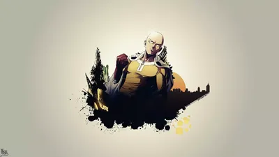 One-Punch Man, Saitama, vertical, HD phone wallpaper | Peakpx