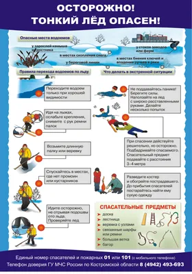 Осторожно! Тонкий лёд! - Ошколе.РУ