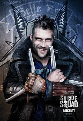 Фотография Отряд самоубийц 2016 Мужчины Captain Boomerang кино