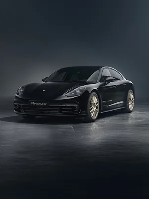 Images Porsche Panamera 2019 10 Year Edition Black auto 600x800