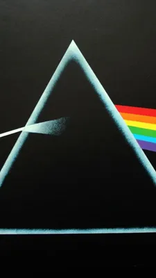 Обложка альбома «The Dark Side of the Moon” группы «Pink Floyd» | Обои для  телефона