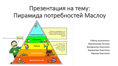 Пирамида потребностей Маслоу Эта... - Анри-Фарм сеть аптек | Facebook