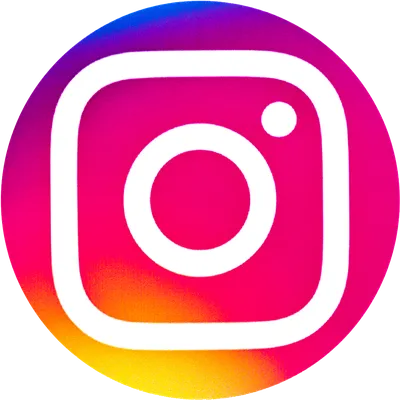 HD White Outline Round Instagram Logo Icon PNG | Citypng