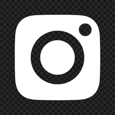 Instagram Black And White Logo In Brush Style PNG - Image ID 489151 | TOPpng