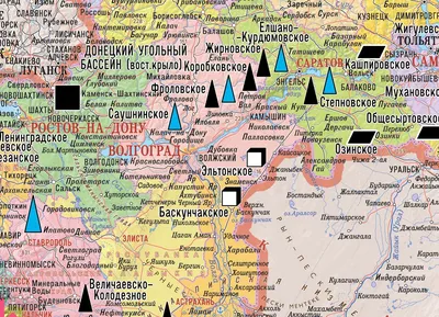 Полезные ископаемые Волгоградской области