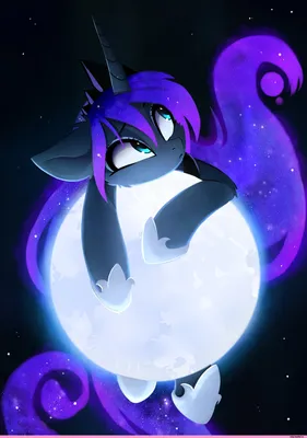 Big Moon / Princess Luna (принцесса Луна) :: mlp art :: royal :: my little  pony (Мой маленький пони) :: MagnaLuna :: artist :: фэндомы / картинки,  гифки, прикольные комиксы, интересные статьи по теме.