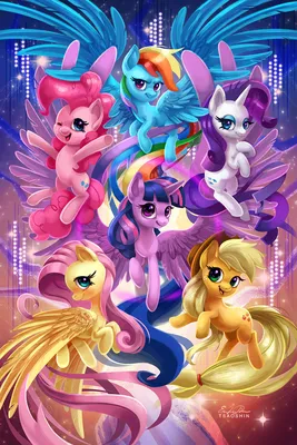 Обои на телефон My Little Pony