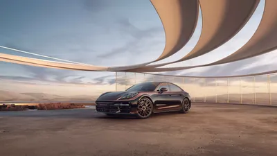 Porsche показала новую Panamera с позолоченным кузовом — Motor