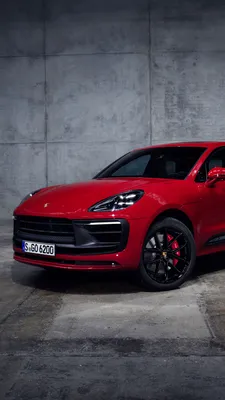 Red Porsche Macan GTS (95B) - Mobile Abyss