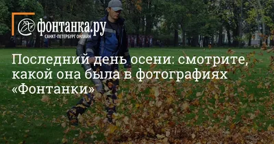 Синоптики рассказали, какой будет погода в последний день осени » Слово и  Дело