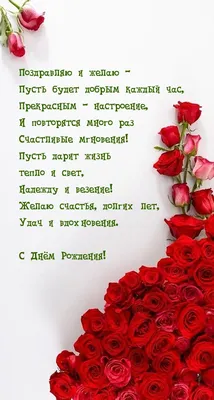 🌷С Днем Рождения.🌷 Самое красивое поздравление с днем рождения! - YouTube