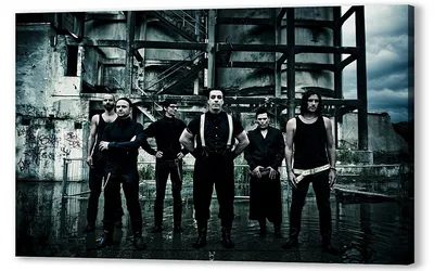 Купить постер (плакат) Rammstein на стену для интерьера (артикул 111265)