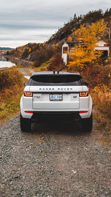 Land Rover Range Rover White Wallpaper for iPhone 6 Plus