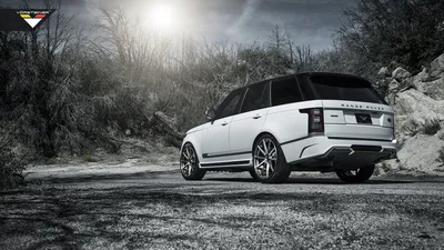 Desktop Wallpapers Range Rover Crossover 2019-20 Lumma CLR RS White