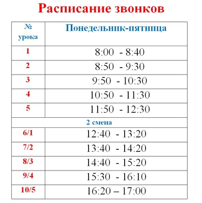 Электронное расписание / Электронная информационно-образовательная среда