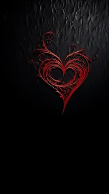 эстетика #обои #aesthetic #black #черный #heart #сердце #wallpaper | Сердце  эскиз, Рисунки сердца, Эскиз сердца