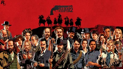 Обои (Wallpapers) Red Dead Redemption 2 на телефон и рабочий стол