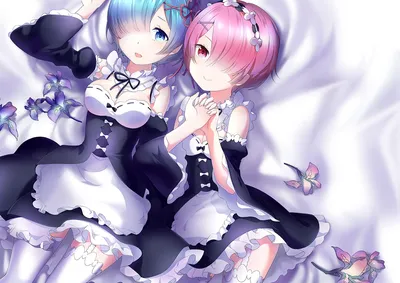 Скачать обои Ram, Rem, Re: Zero, раздел прочее в разрешении 1920x1080