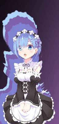 Rem (Re:ZERO) Phone Wallpapers