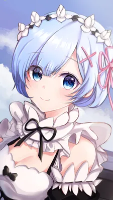 короткие волосы, Rem (Re: Zero), аниме, аниме девушки, Re: Zero Kara  Hajimeru Isekai Seikatsu, HD обои | Wallpaperbetter