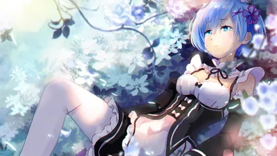 Живые обои Re: Zero - Rem - Wallpaper Engine